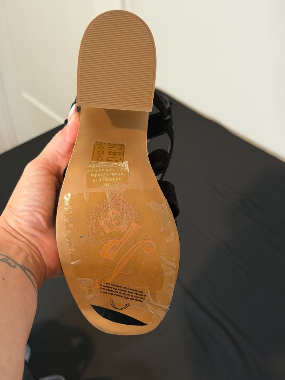 NWOT (9) Free People Lisbon Platform Sandal - Picture 10 of 13